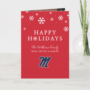 Cartes Pour Fêtes Annuelles Université du Mississippi   Script M
