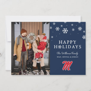 Cartes Pour Fêtes Annuelles Université du Mississippi Script M