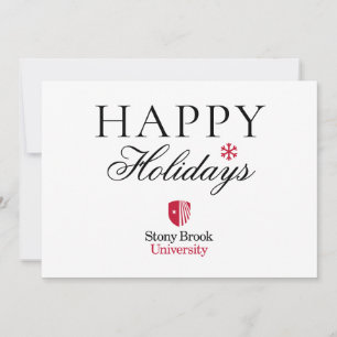Cartes Pour Fêtes Annuelles Université Stony Brook   Mot-symbole