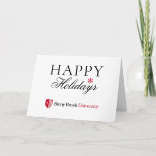 Cartes Pour Fêtes Annuelles Université Stony Brook   Mot-symbole