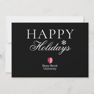 Cartes Pour Fêtes Annuelles Université Stony Brook Mot-symbole