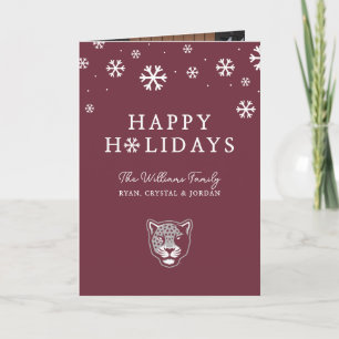 Cartes Pour Fêtes Annuelles Université Texas A&M de San Antonio   Jaguars