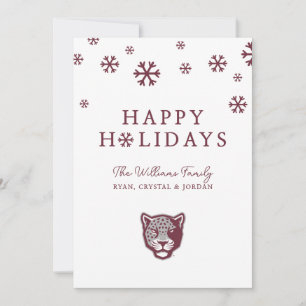 Cartes Pour Fêtes Annuelles Université Texas A&M de San Antonio   Jaguars