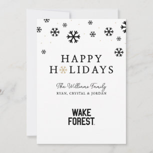 Cartes Pour Fêtes Annuelles Université Wake Forest   Wake Forest