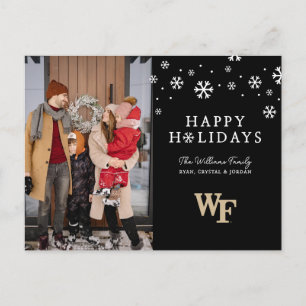 Cartes Pour Fêtes Annuelles Université Wake Forest   WF