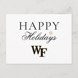 Cartes Pour Fêtes Annuelles Université Wake Forest   WF