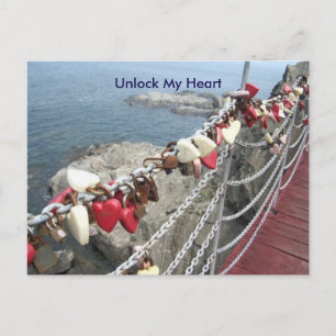 Cartes Pour Fêtes Annuelles Unlock My Heart