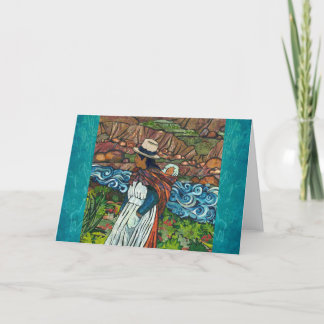 Cartes Pour Fêtes Annuelles Urubamba mère et enfant