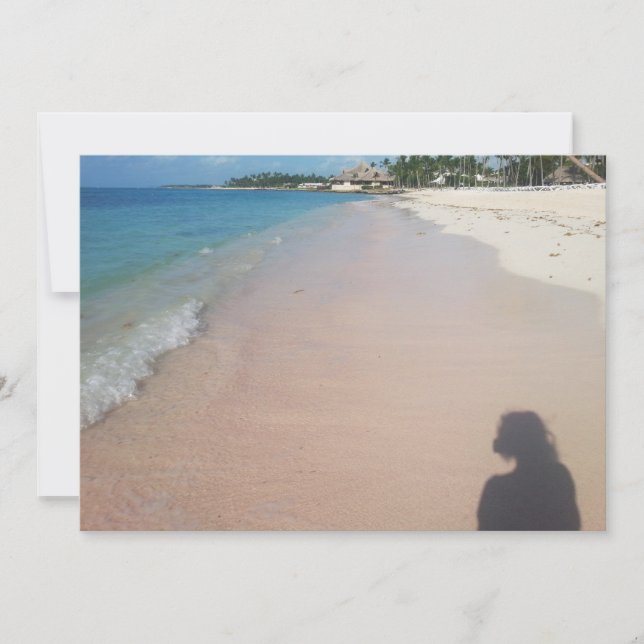 Cartes Pour Fêtes Annuelles vacances à la plage (Devant)