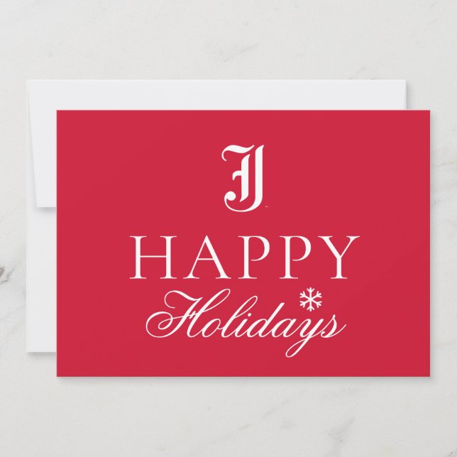 Cartes Pour Fêtes Annuelles Vacances à l'Université d'État de Jacksonville (Devant)