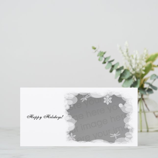 Cartes Pour Fêtes Annuelles Vacances Blanches Neige ! (Créateur téléchargé)