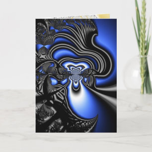 Cartes Pour Fêtes Annuelles Vacances de fractale