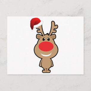 Cartes Pour Fêtes Annuelles Vacances de Noël amusant père Noël