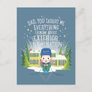 Cartes Pour Fêtes Annuelles Vacances de Noël Éclairage extérieur