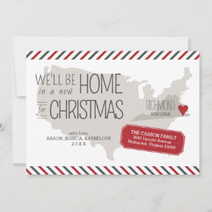 Cartes Pour Fêtes Annuelles Vacances de Noël en Virginie