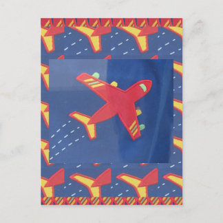 Cartes Pour Fêtes Annuelles Vacances de pique-nique de voyage de vol d'avions