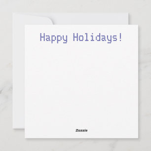Cartes Pour Fêtes Annuelles Vacances de robot