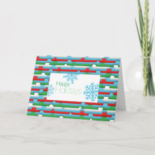 Cartes Pour Fêtes Annuelles Vacances d'hiver