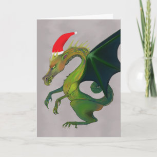 Cartes Pour Fêtes Annuelles Vacances du dragon joyeux