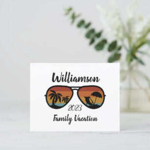 Cartes Pour Fêtes Annuelles Vacances familiales personnalisées