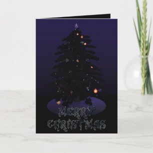 Cartes Pour Fêtes Annuelles Vacances gothiques - Joyeux Noël