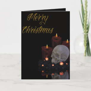 Cartes Pour Fêtes Annuelles Vacances gothiques - Joyeux Noël