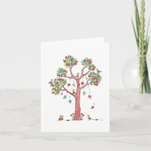 Cartes Pour Fêtes Annuelles Vacances Heureuse Sainte-Valentin Whimsical Heart 