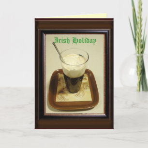 Cartes Pour Fêtes Annuelles Vacances irlandaises