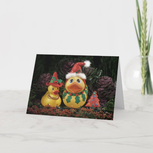 Cartes Pour Fêtes Annuelles Vacances mignonnes ! (Devant)