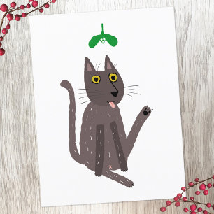 Cartes Pour Fêtes Annuelles Vacances pour Humours de chats amusants
