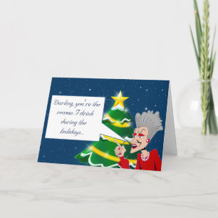 Cartes Pour Fêtes Annuelles Vacances sages #1 de salutation (2015) de dame