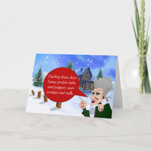 Cartes Pour Fêtes Annuelles Vacances sages #2 de salutation (2015) de dame