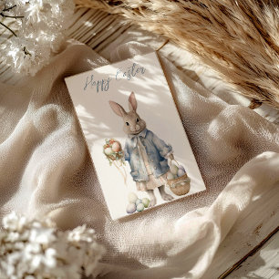 Cartes Pour Fêtes Annuelles Vacances vintages Bunny