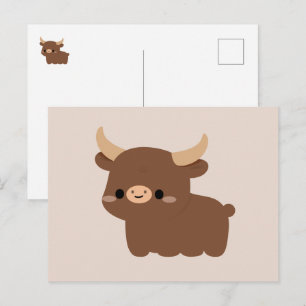 Cartes Pour Fêtes Annuelles Vache Ankole-Watusi