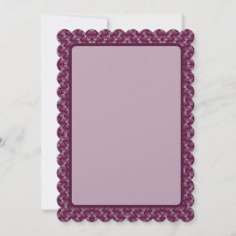 Cartes Pour Fêtes Annuelles Vague Rose de canneberges