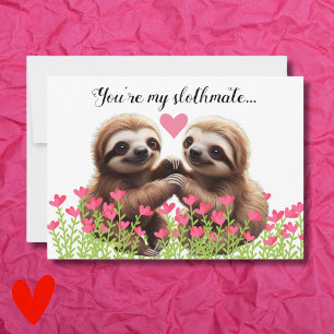 Cartes Pour Fêtes Annuelles Valentin personnalisé "Tu es mon compagnon de pare