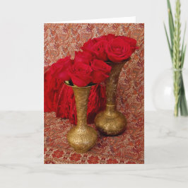 Cartes Pour Fêtes Annuelles Valentin rose patterned