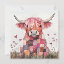 Valentin Vache Highland Patchwork