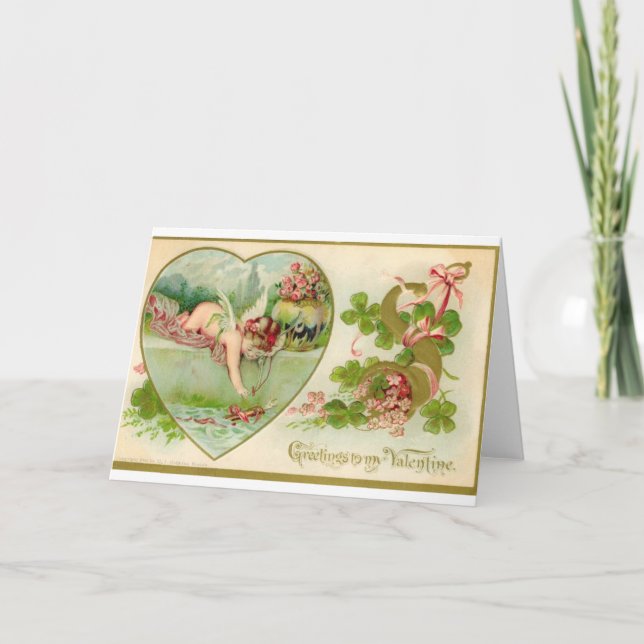 Cartes Pour Fêtes Annuelles Valentine (Devant)