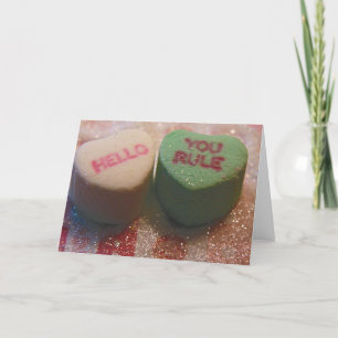 Cartes Pour Fêtes Annuelles Valentine Candy