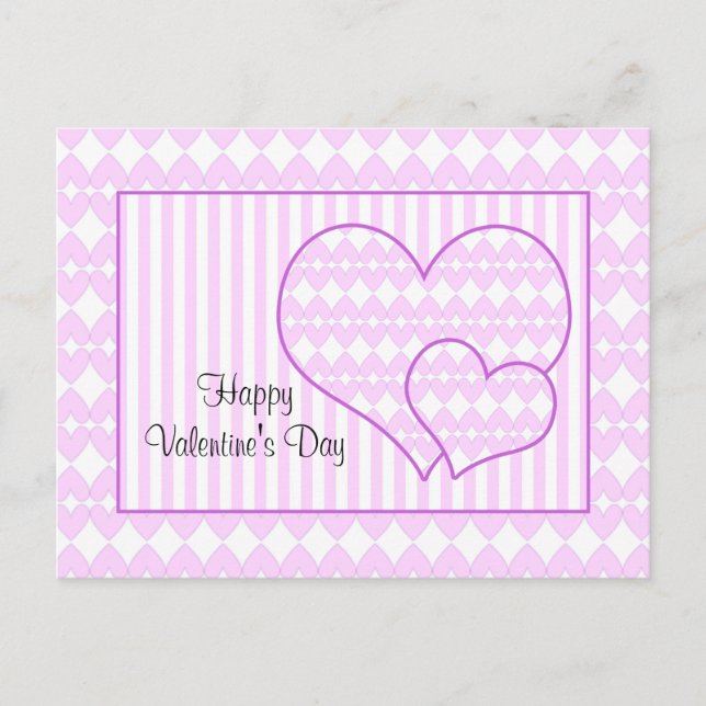 Cartes Pour Fêtes Annuelles Valentine Coeur Design (Devant)