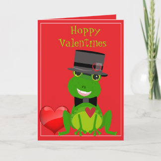 Cartes Pour Fêtes Annuelles Valentine de houblon