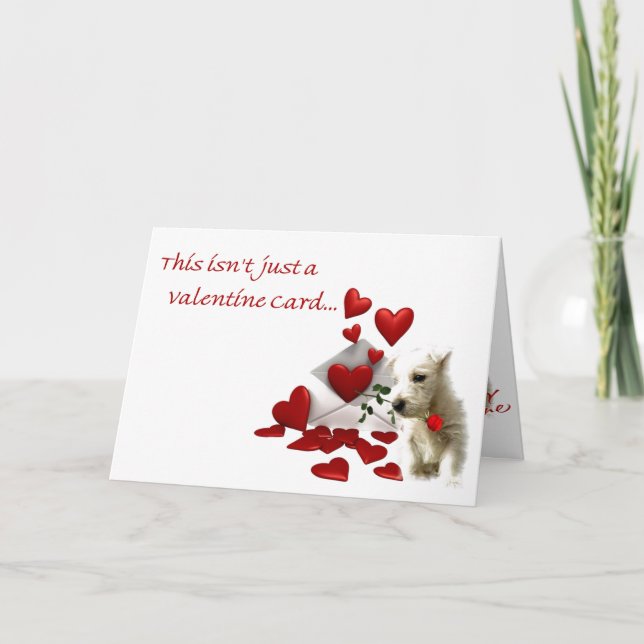 Cartes Pour Fêtes Annuelles Valentine de l'Ouest (Devant)