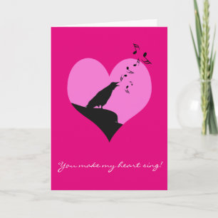 Cartes Pour Fêtes Annuelles Valentine Heart