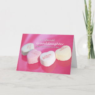 Cartes Pour Fêtes Annuelles Valentine Heart Candy Grandgirl