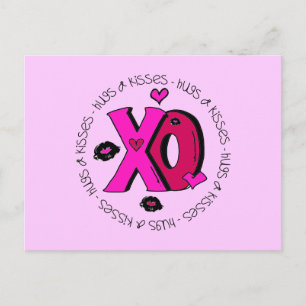 Cartes Pour Fêtes Annuelles Valentine Hugs et baisers