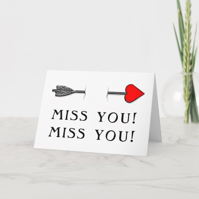 Cartes Pour Fêtes Annuelles Valentine Long Distance (Devant)