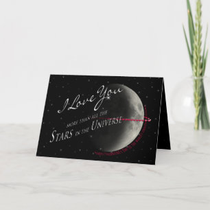 Cartes Pour Fêtes Annuelles VALENTINE - mari - STARS/UNIVERSE