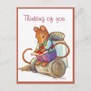 Cartes Pour Fêtes Annuelles Valentine Mouse Love Letter