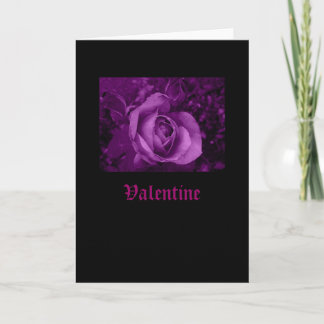 Cartes Pour Fêtes Annuelles Valentine noir